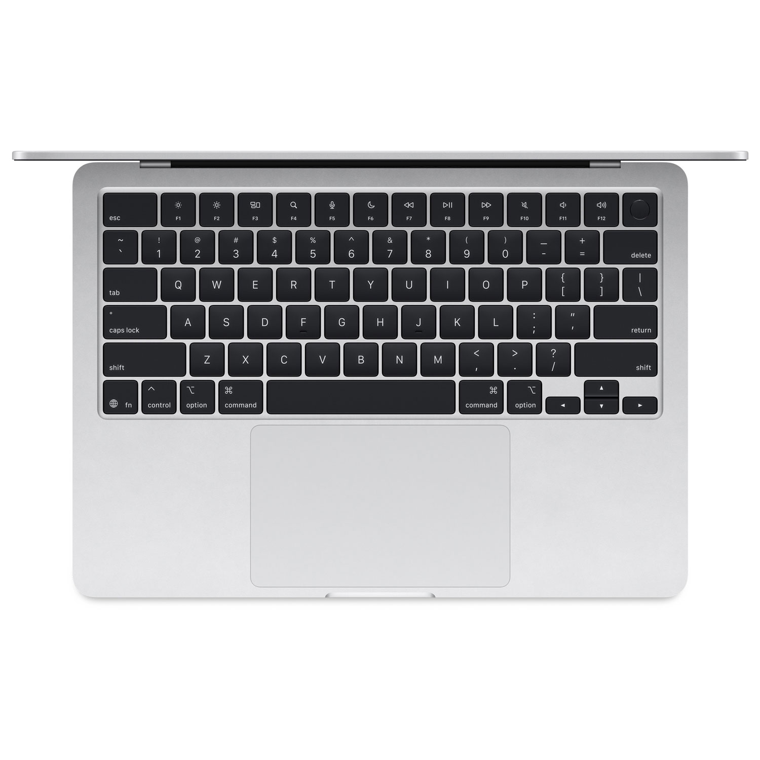 Remis à neuf - MacBook Air 13 6 po + Touch ID Apple (2025) - Argenté (M4 Apple/RAM 16 Go/SSD 512 Go) - Anglais