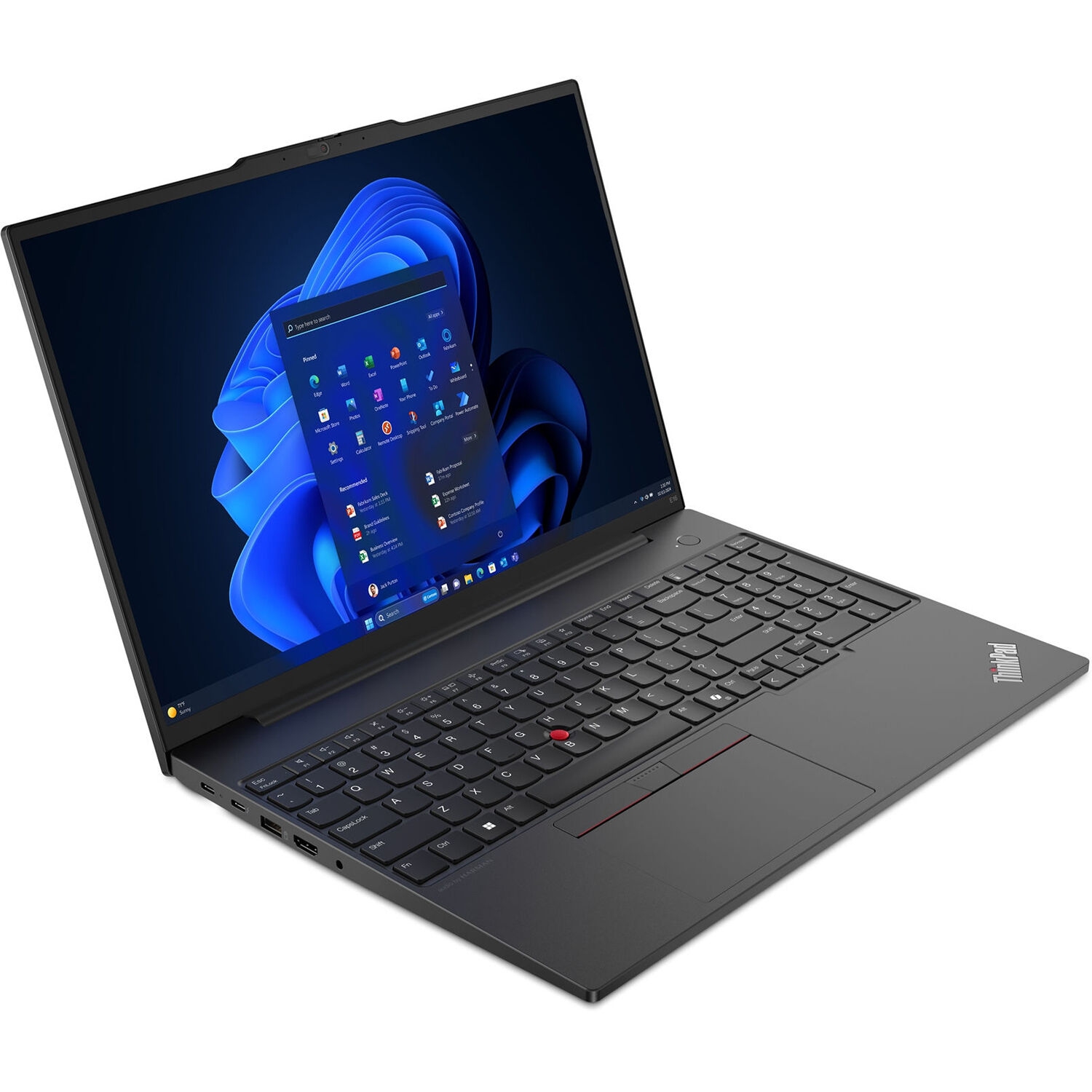 Lenovo ThinkPad E16 Gen 2 2024 Laptop, 8-Core AMD Ryzen 7 7735U