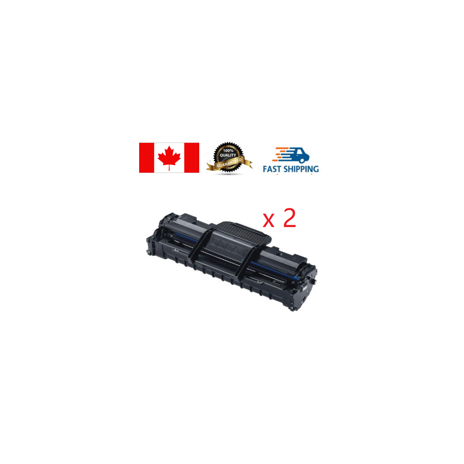 2 Pack SAMSUNG MLT-D119S BLACK TONER CARTRIDGE,COMPATIBLE