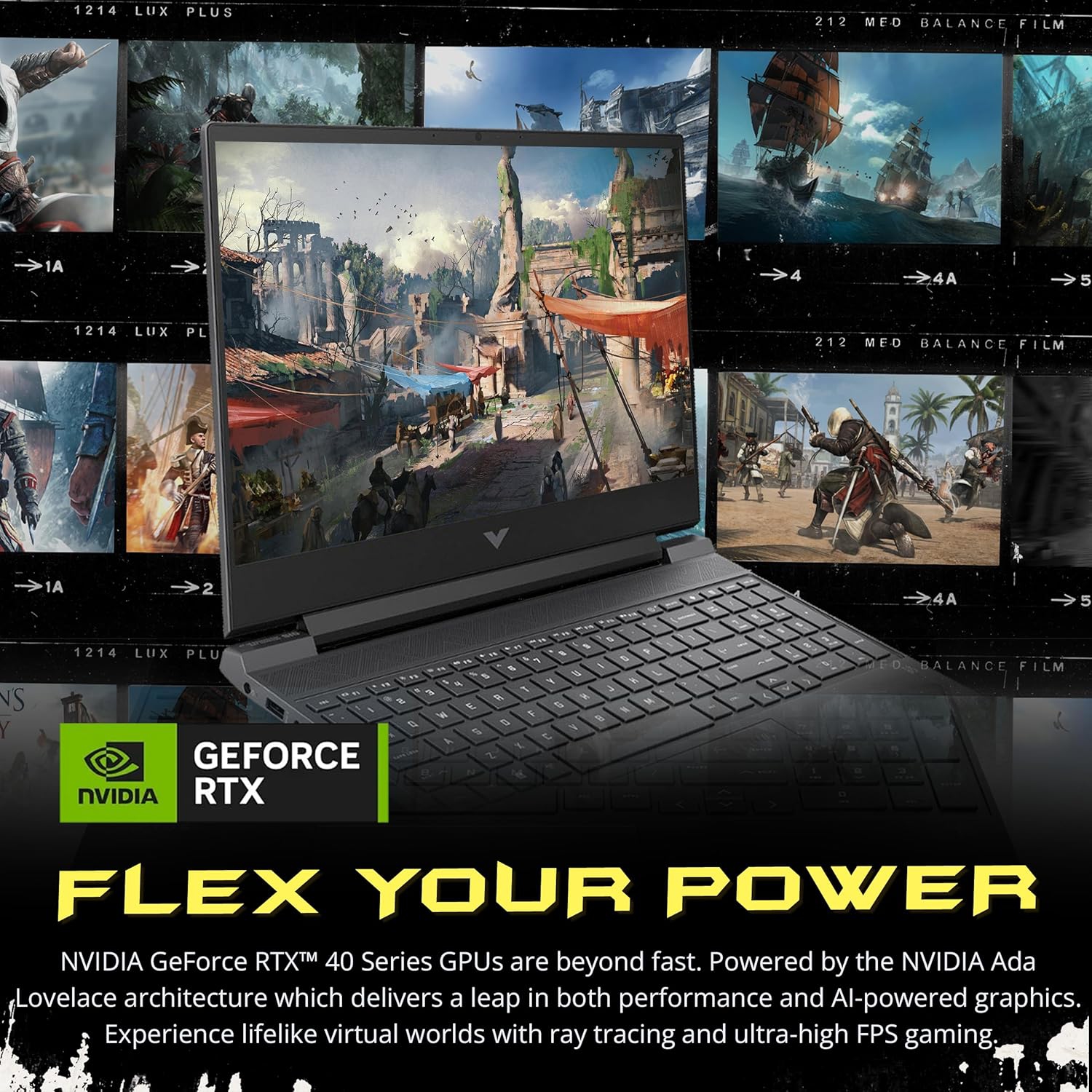 HP Victus Gaming Laptop, 15.6" FHD 144Hz Display, Intel i5-13420H, 2TB SSD, 32GB RAM, NVIDIA GeForce RTX 4050, Keyboard Backlit,Win 11 Pro,Mica