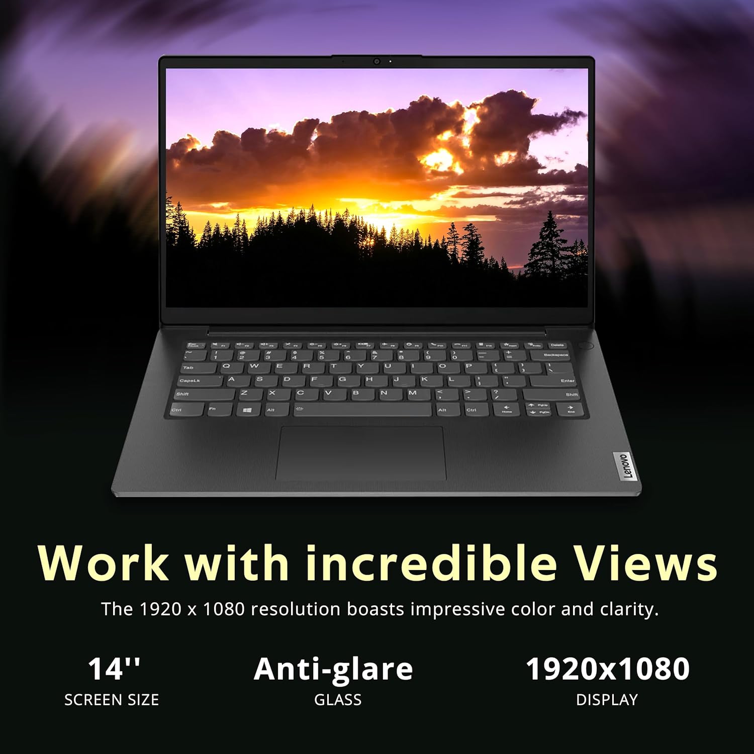 Lenovo V14 G4 IRU Business Laptop, 14" FHD Anti-Glare Display, Intel i7-13620H,2.16TB Storage, 24GB RAM, Intel UHD Graphics, Win 11 Pro, Black