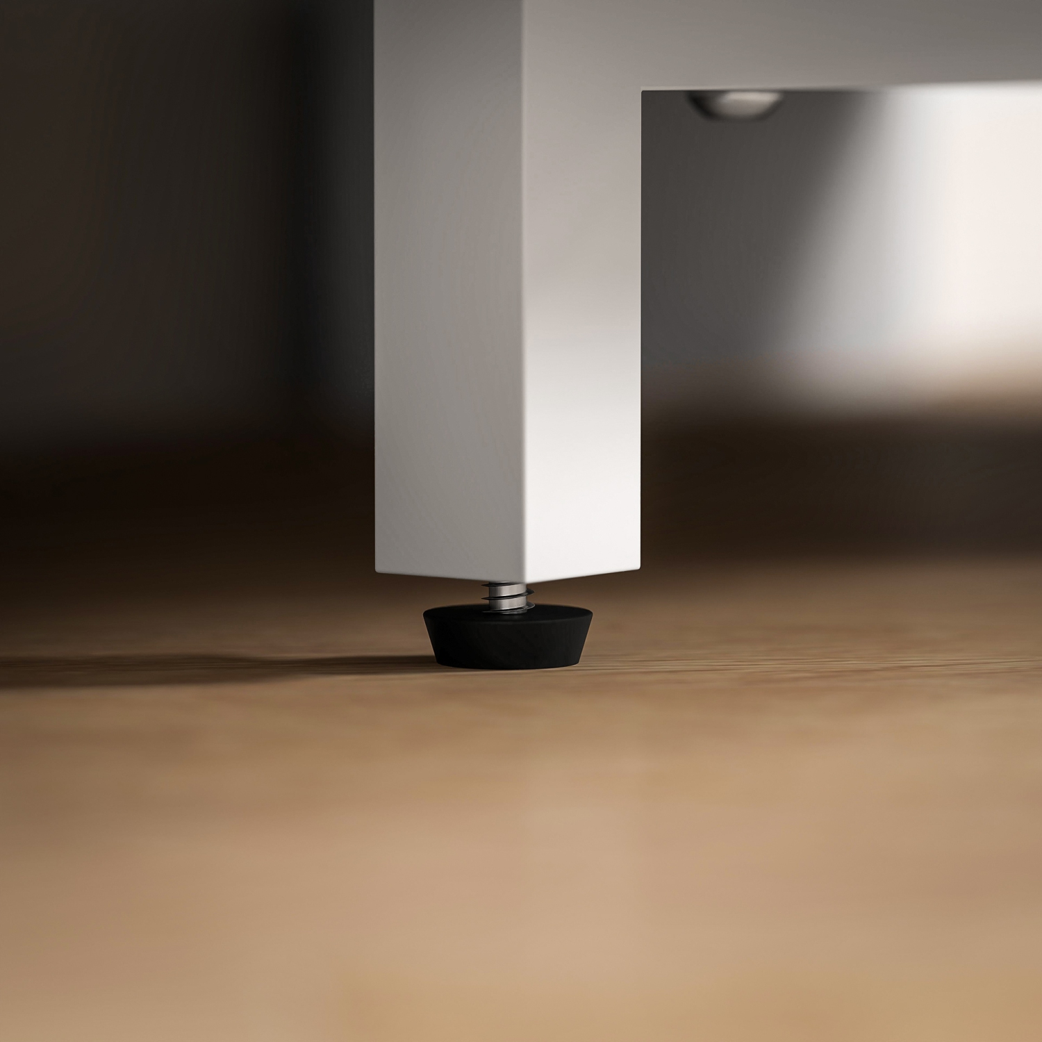 HOMCOM – Meuble en coin pour téléviseur avec rangement, meuble moderne pour téléviseur avec 2 tablettes ouvertes pour téléviseur de 47&nbsp;po,