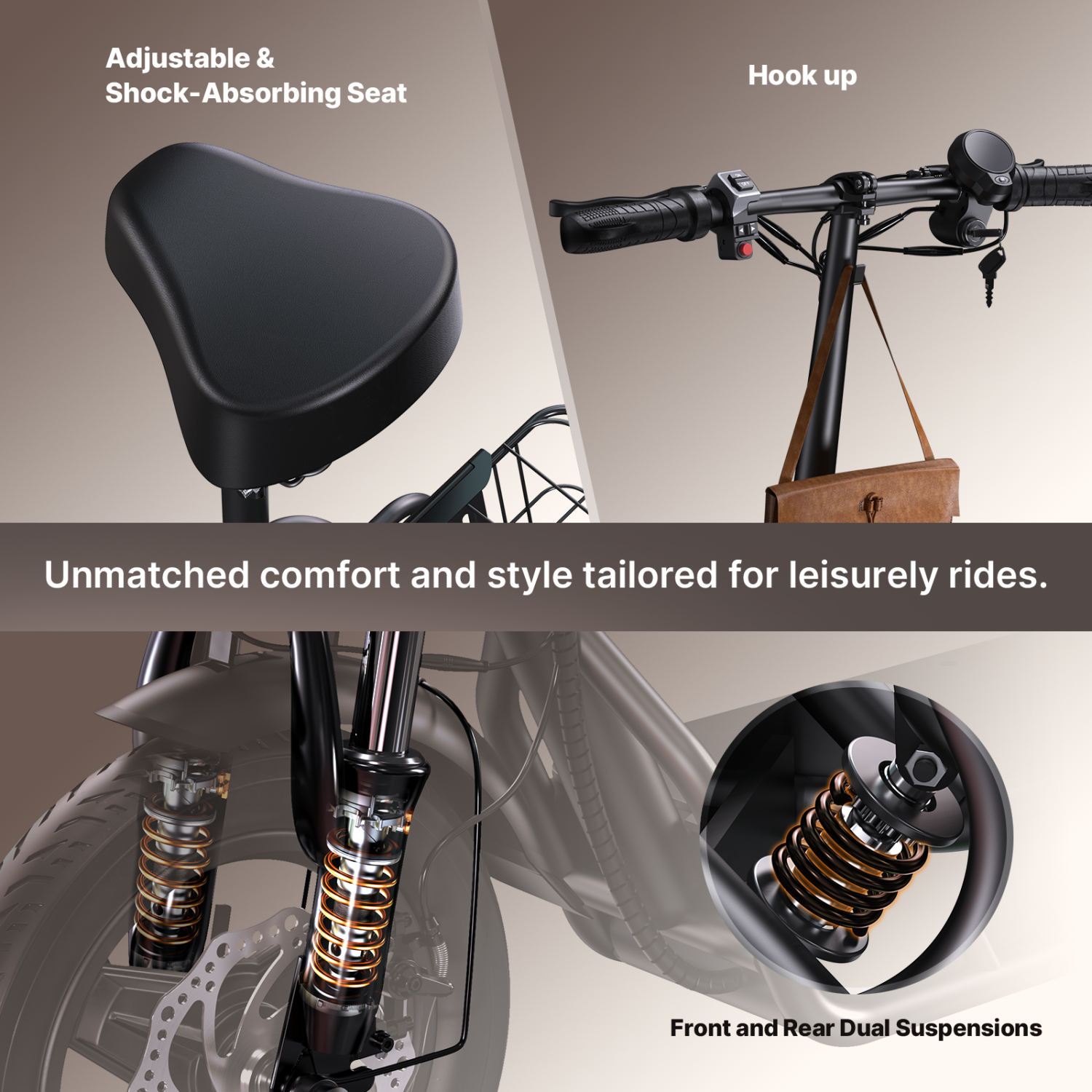 Isinwheel Hyper X Electric Scooter for Adults - Black