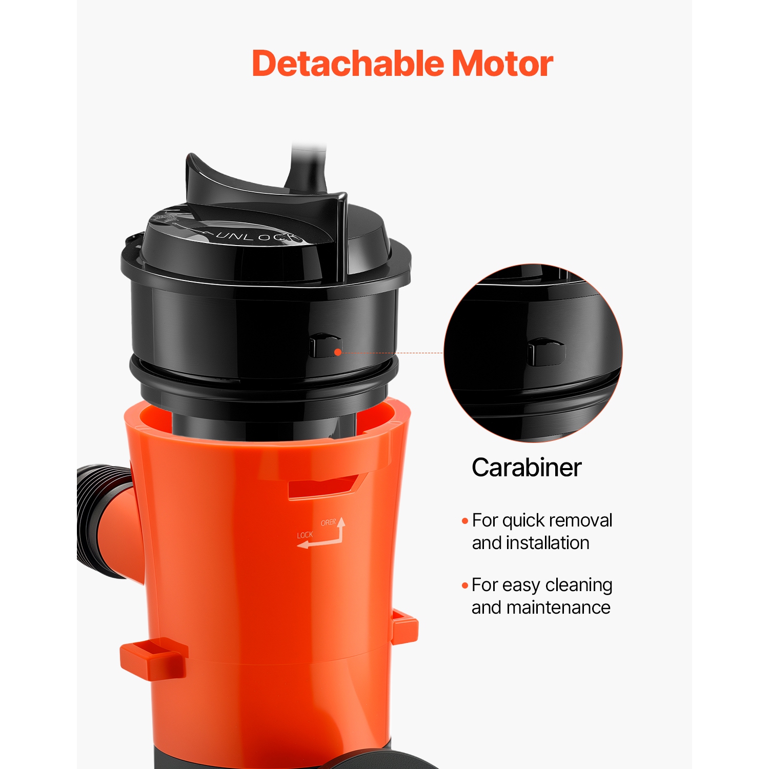 Pompe VEVOR 12&nbsp;V de 800 gal/h pour bateau, pompe aérateur LIVEWELL avec moteur amovible, pompes à aivers à 90 degrés pour bateaux, pompe