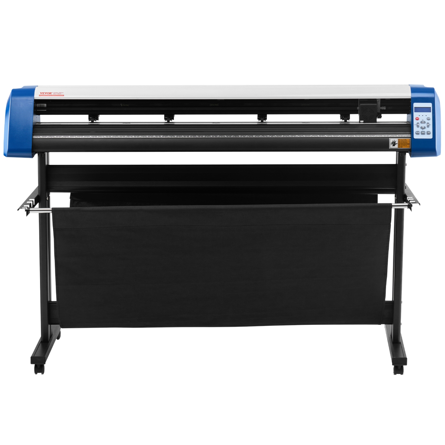 VEVOR 53 Inch Vinyl Cutter, Vinyl Cutter Machine, Semi-Automatic DIY Vinyl Printer Cutter Machine, Manual Positioning Sign Cutting with Floor Stand