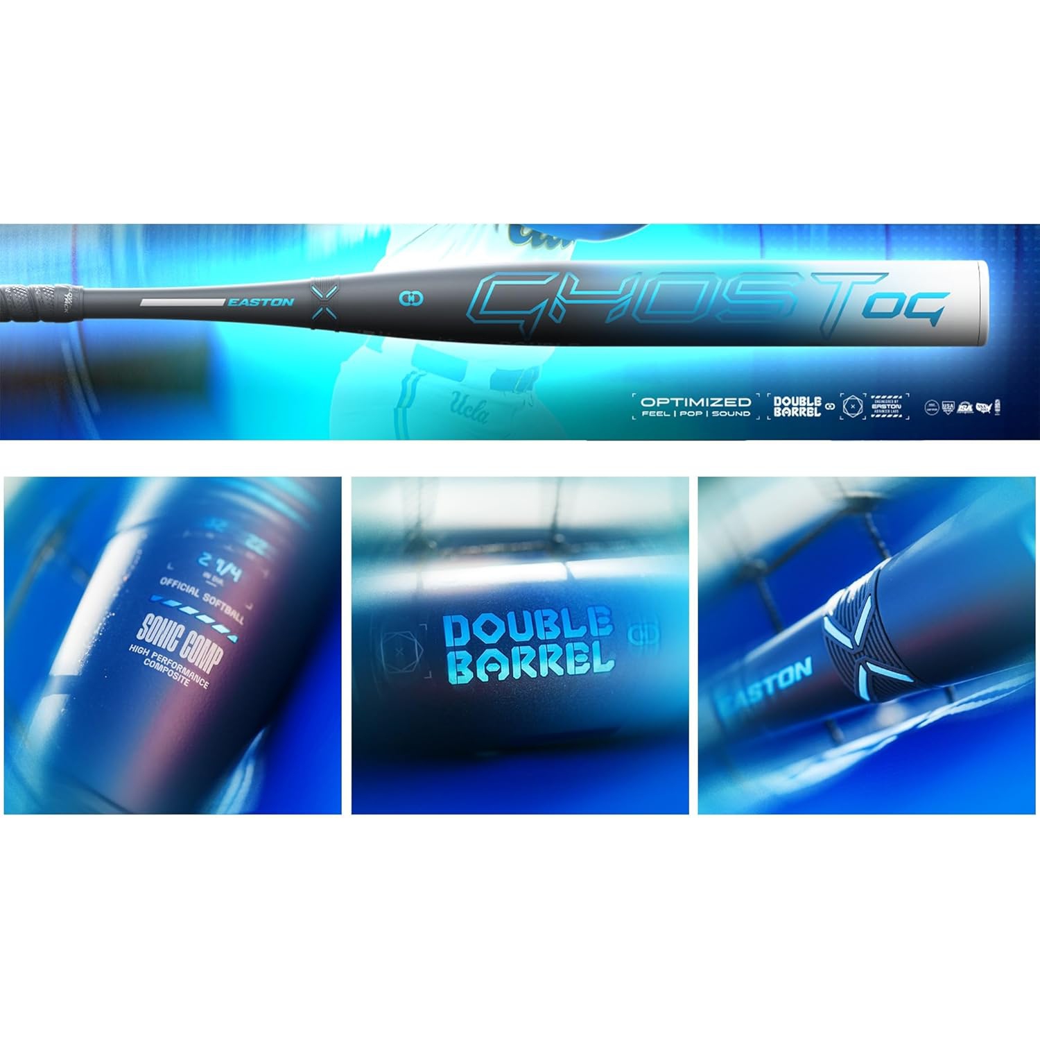 Easton | 2025 | Ghost OG Fastpitch Softball Bat | Approved for All Fields | -11 Drop | 29"