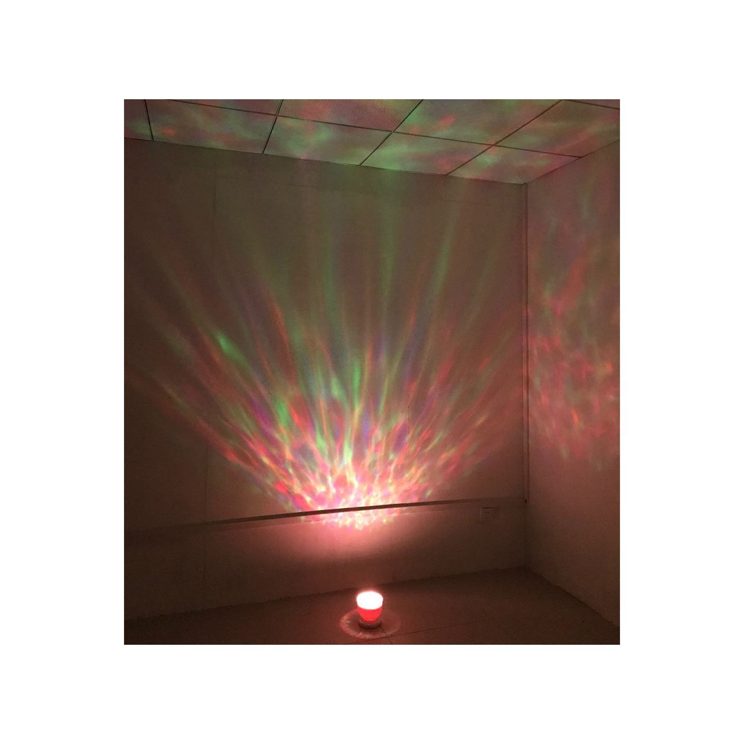 Starry sky projection lamp water pattern atmosphere northern lights Bluetooth speaker starry sky lamp bedroom creative gift night light