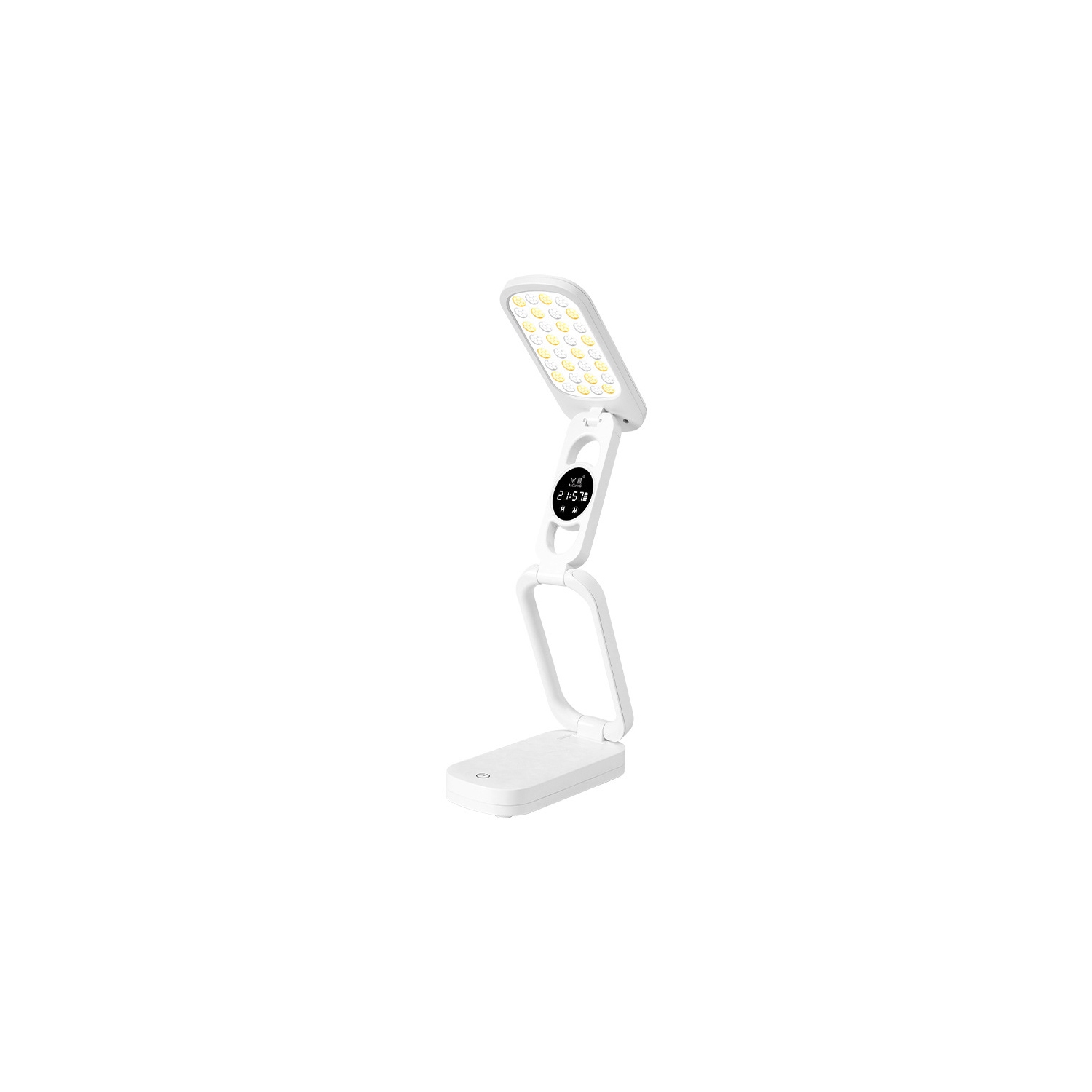 Lampe de bureau pliante de LED, lampe de chevet de protection des yeux, dortoir de veilleuse d'ambiance spéciale, lampe de lecture 4000&nbsp;mAh +