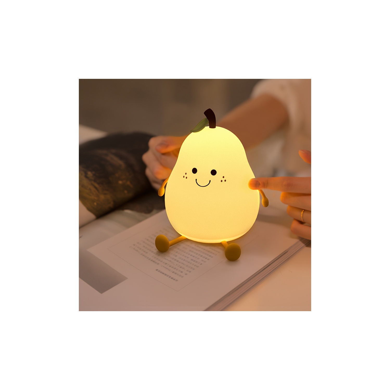 Colorieux Pt Pt Charge Plug-in Veilleuse double usage Chambre d'enfants lumière douce avancée de chevet Lumière d'ambiance