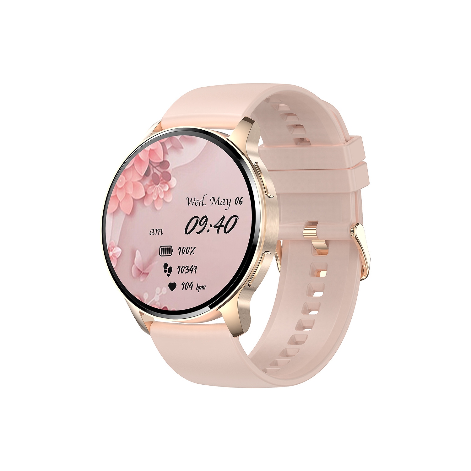 Montre d'appel Bluetooth, montre intelligente sport étanche de 1,32&nbsp;po pour téléphones Android et iOS