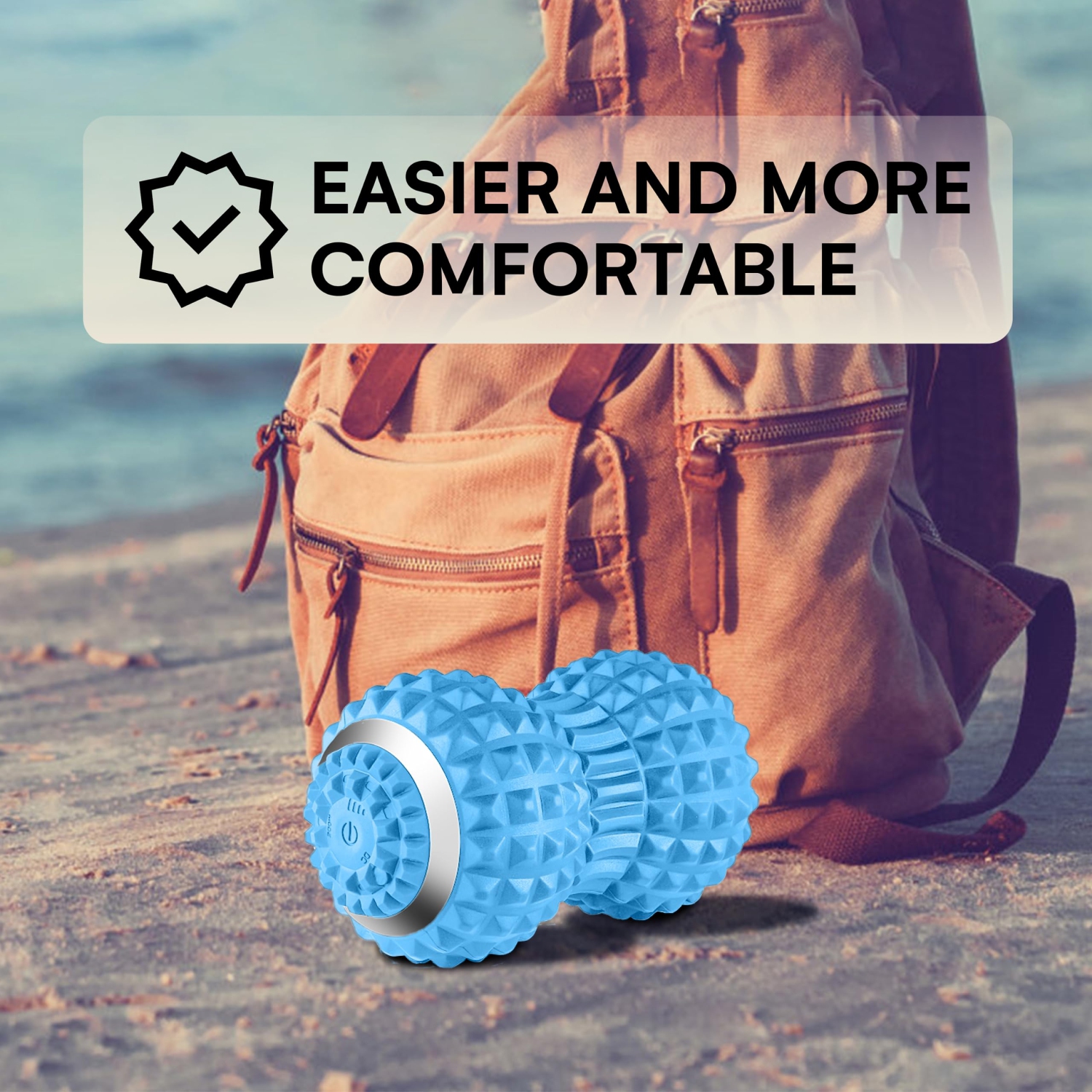 Electric Muscle Massager, Foot Relaxation Fascia Ball, USB Charging for Relieving Fatigue and Relaxing the Body