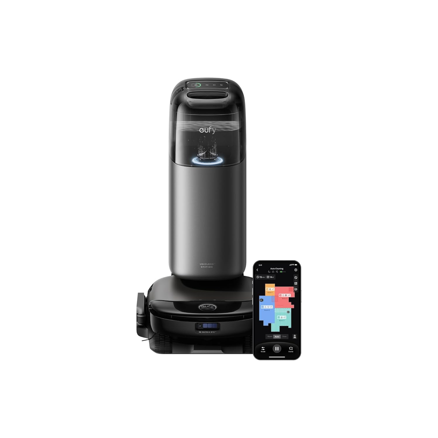 Eufy Omni S1 Pro Robot Vacuum with HydroJet & Self-Emptying