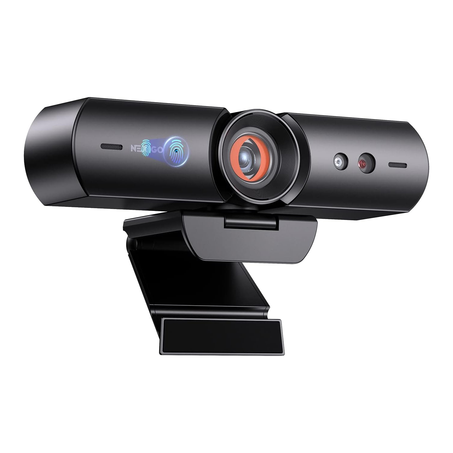 NexiGo HelloCam - 1080P Webcam with Windows Hello, Privacy Cover, Electronic Shutter, Microphone, Facial Enhancement, USB Webcam
