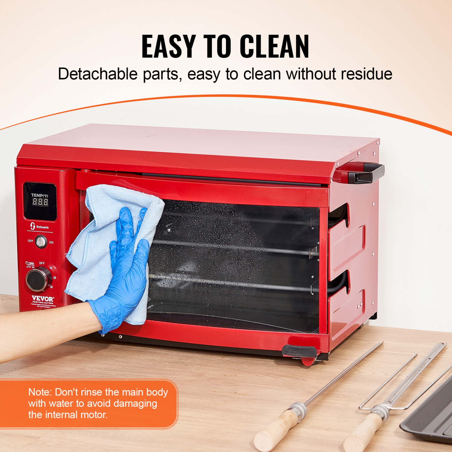 Capacité de 2 cordes VEVOR Machine à griller Shawarma, Cuiseur à poulet Shawarma, Four de rôtisserie électrique Gyro, Machine à brochettes, pour les