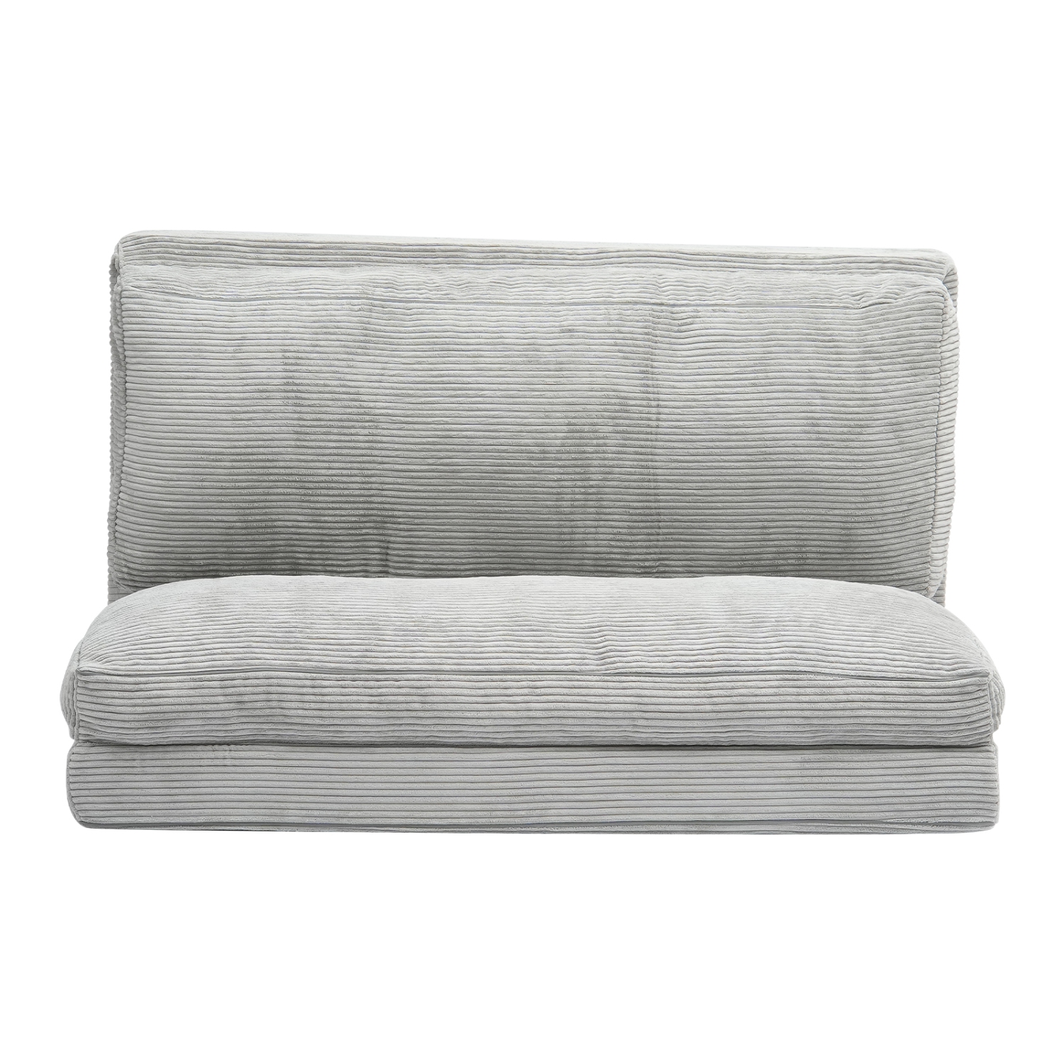 Canapé-lit pliant 3-en-1 VEVOR, canapé-lit pliable avec housse lavable, lit-lit convertible en mousse à mémoire haute densité 25D, canapé futon pour