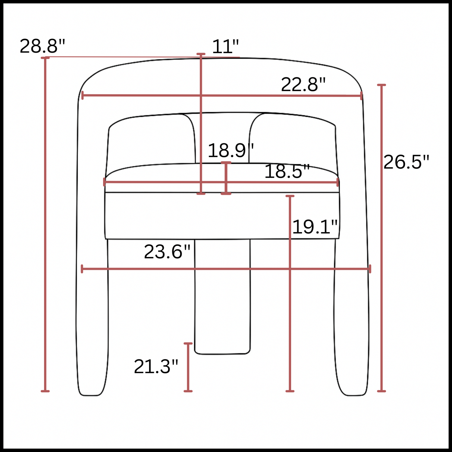 Chaise de salle à manger moderne à dossier incurvé recouvert de baril, 3 pattes, tissu en velours doux pour le salon, la chambre, la salle à manger