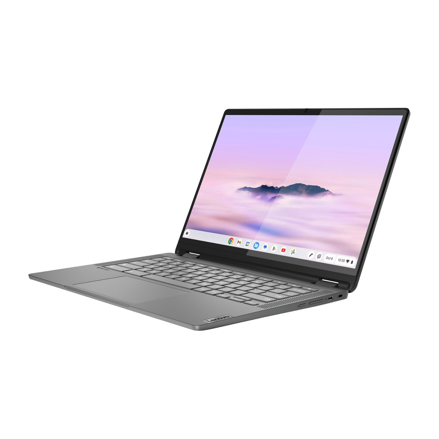 2023 Lenovo IdeaPad Flex 5 Chrome 14” WUXGA IPS Touchscreen Laptop 6-Core Intel Core i3-1315U UHD Graphics 8GB LPDDR3 128GB NVMe SSD USB-C w/DP WIFI
