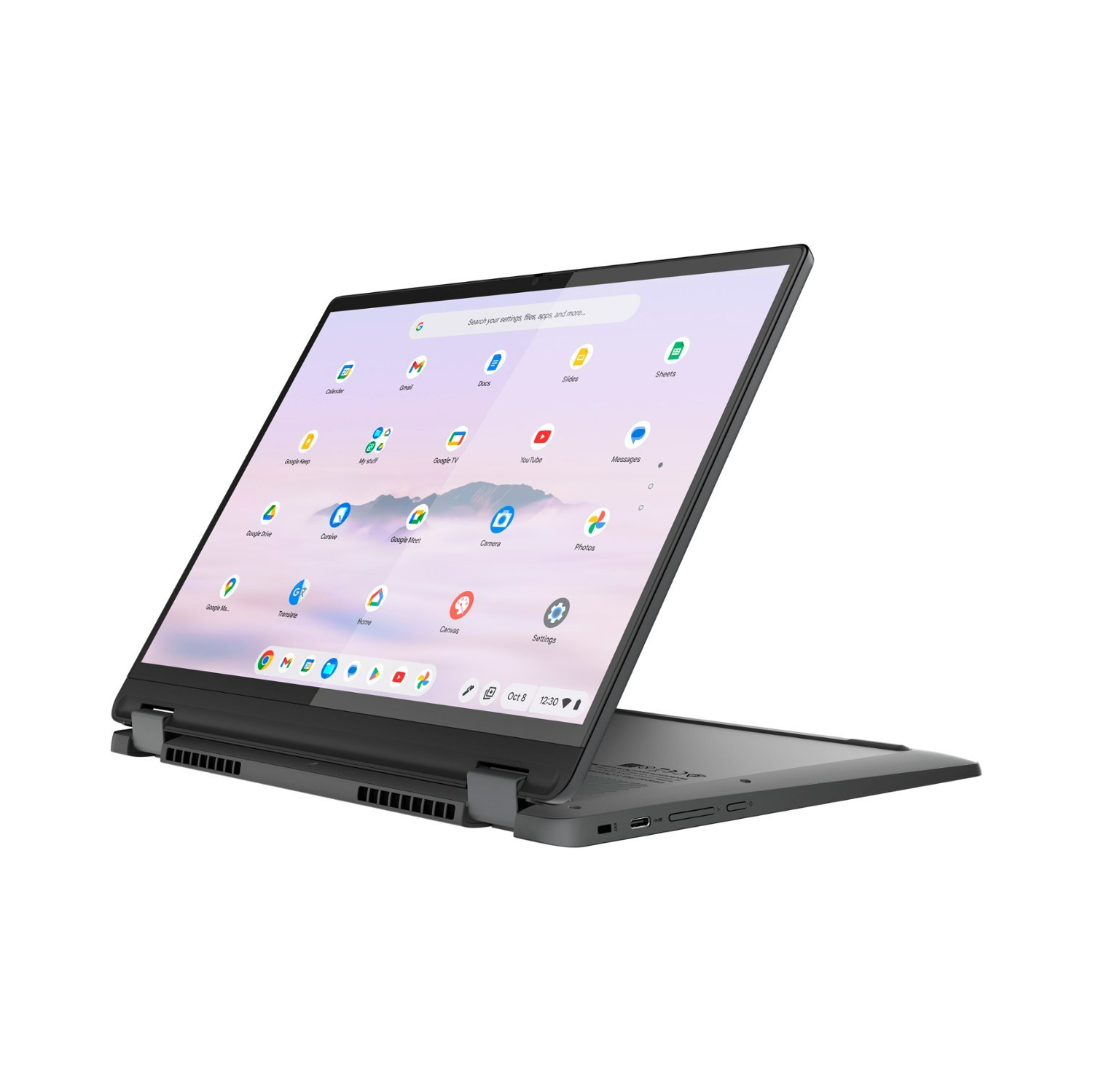 2023 Lenovo IdeaPad Flex 5 Chrome 14” WUXGA IPS Touchscreen Laptop 6-Core Intel Core i3-1315U UHD Graphics 8GB LPDDR3 128GB NVMe SSD USB-C w/DP WIFI