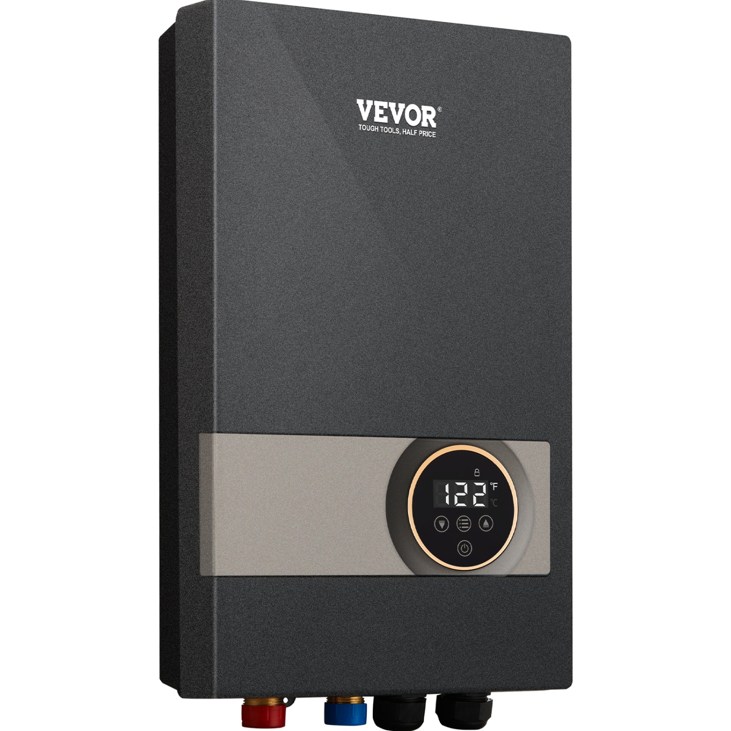 VEVOR 18kw Instant Water Heater, Electric Tankless Water Boiler, Digital Temperature Display & Easy Installation & 24-Hour Water Supply, For Kitchen