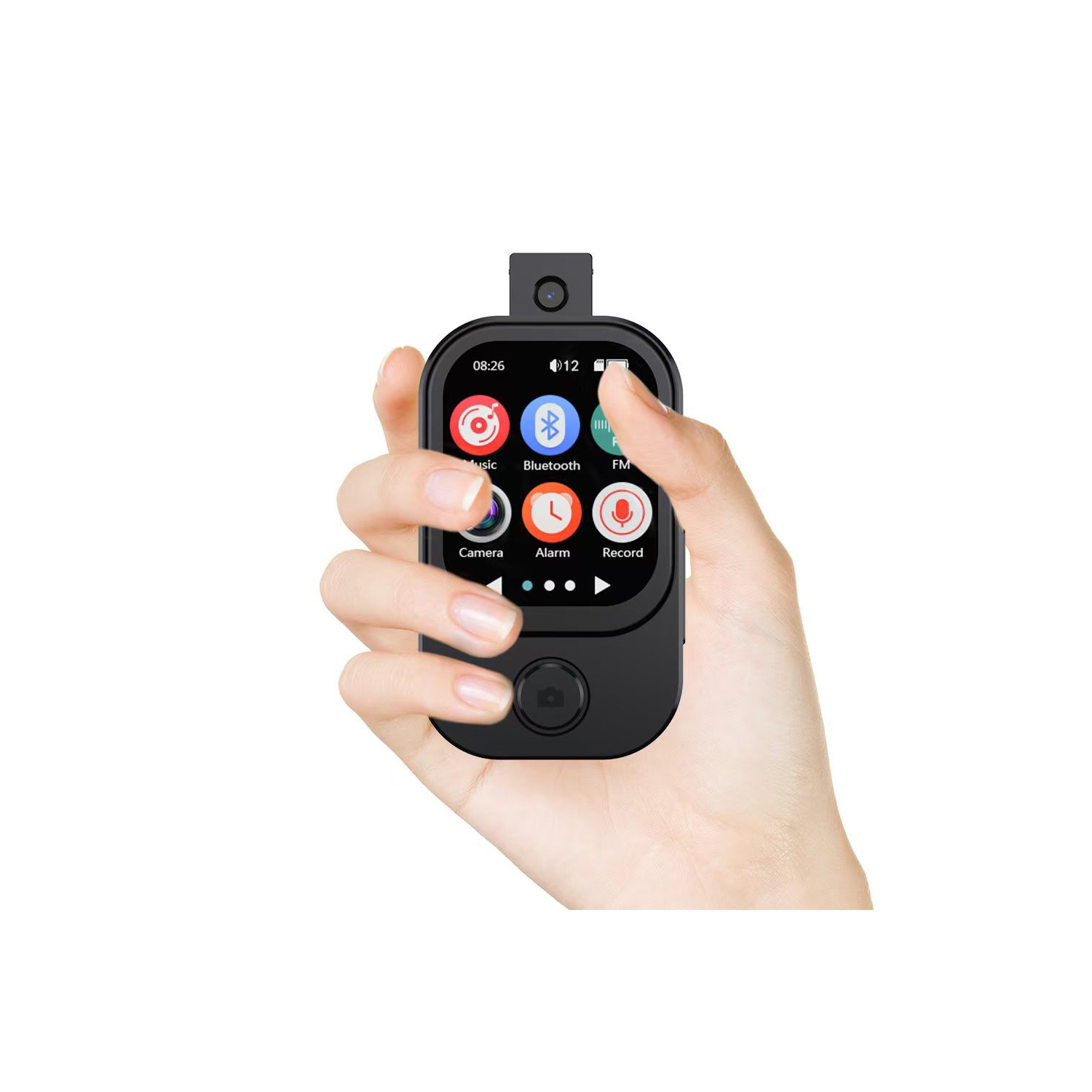 Bluetooth portatif MP4 Écran tactile MP3 Lecteur de musique haute fidélité Prise en charge de la radio FM 64&nbsp;Go