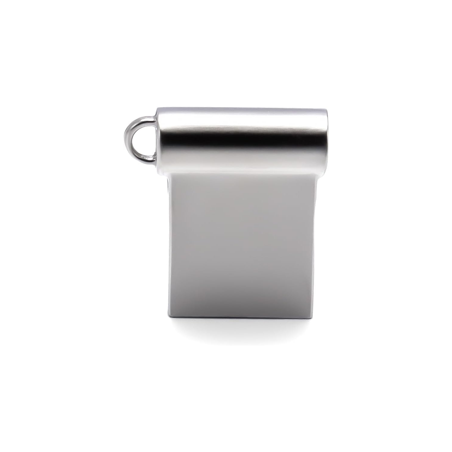 Clé USB de voiture, clé USB mini-métal haute vitesse, USB 2.0 sans perte de musique, clé USB 64G flash, gris