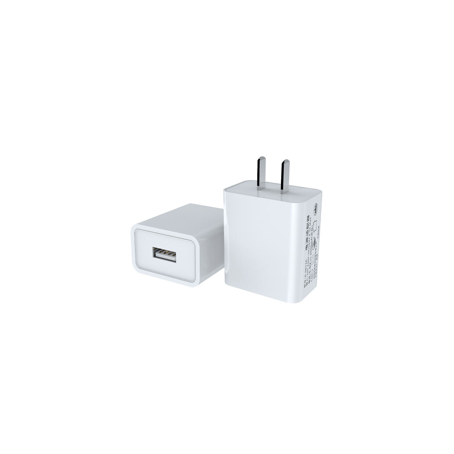 Tête de chargement de téléphone mobile, adaptateur source fiche chargeur pour téléphone mobile avec USB, chargeur mural cube USB haute vitesse,