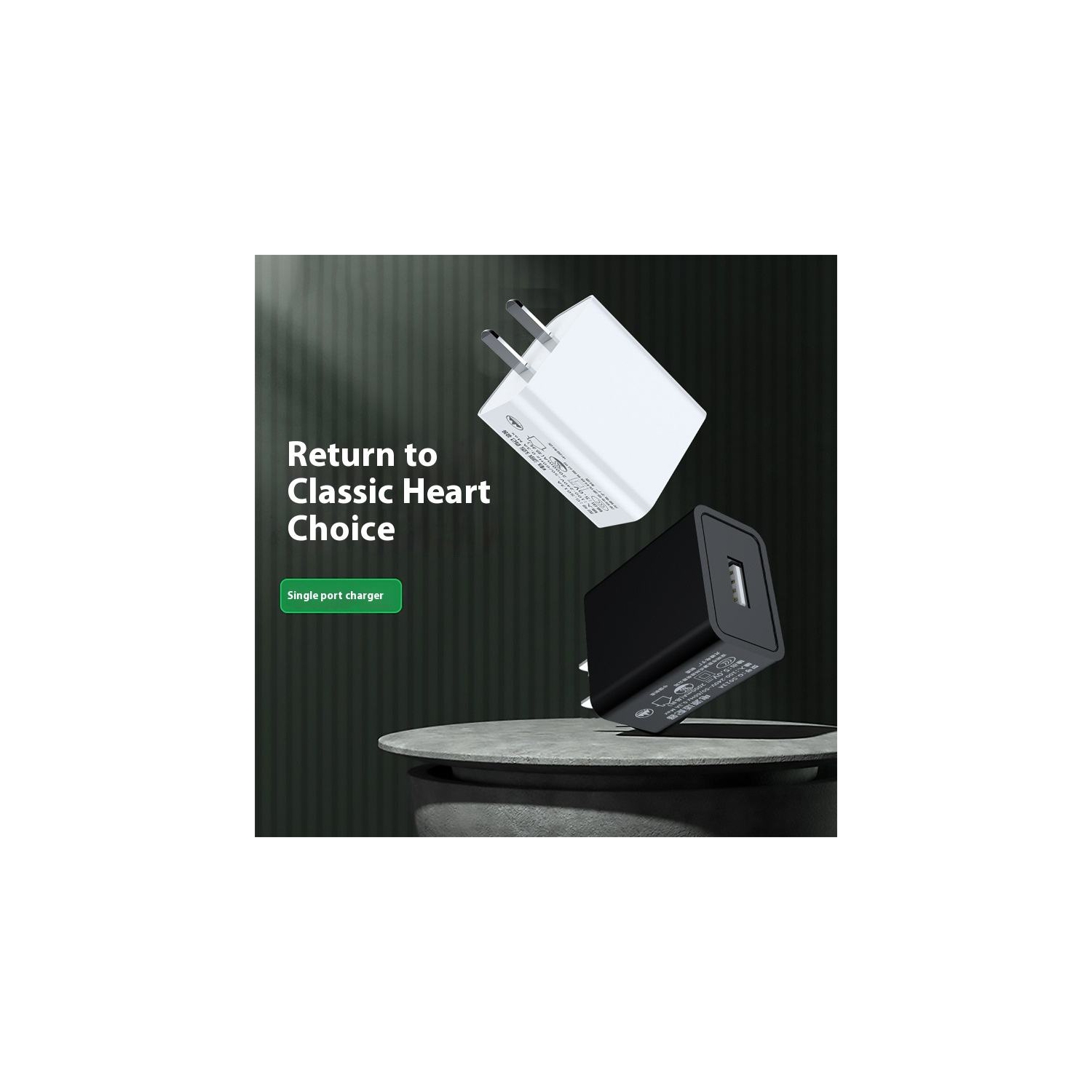 Tête de chargement de téléphone mobile, adaptateur source fiche chargeur pour téléphone mobile avec USB, chargeur mural cube USB haute vitesse,