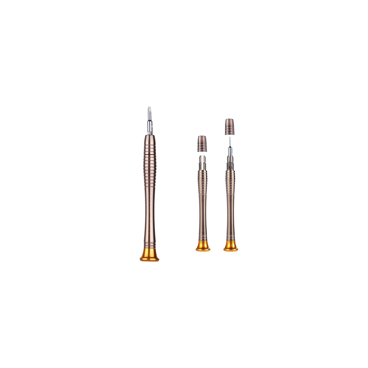 Jeu de tournevis en cuir 25 en 1, outil combiné multifonctionnel, montre mobile réparation de précision T8, mini-outil de réparation bricolage, outil