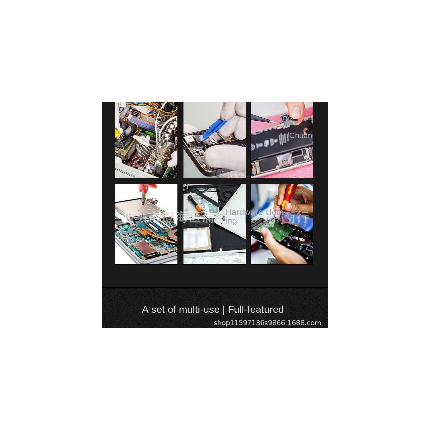 Hot sale 115 in 1 screwdriver tool set for mobile phone repair, multi-function precision tool screwdriver bits, industrial grade with steel handle