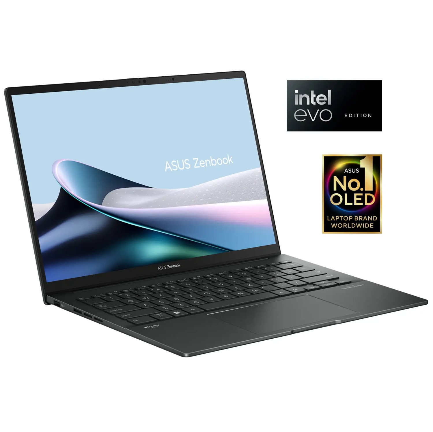 Refurbished (Excellent) ASUS ZenBook 14 OLED Laptop (14" FHD+ Touchscreen, Intel 14-Core Ultra 5 125H) 8GB DDR5 RAM, 2TB SSD, AI PC, FHD Webcam, Windows 11 Home