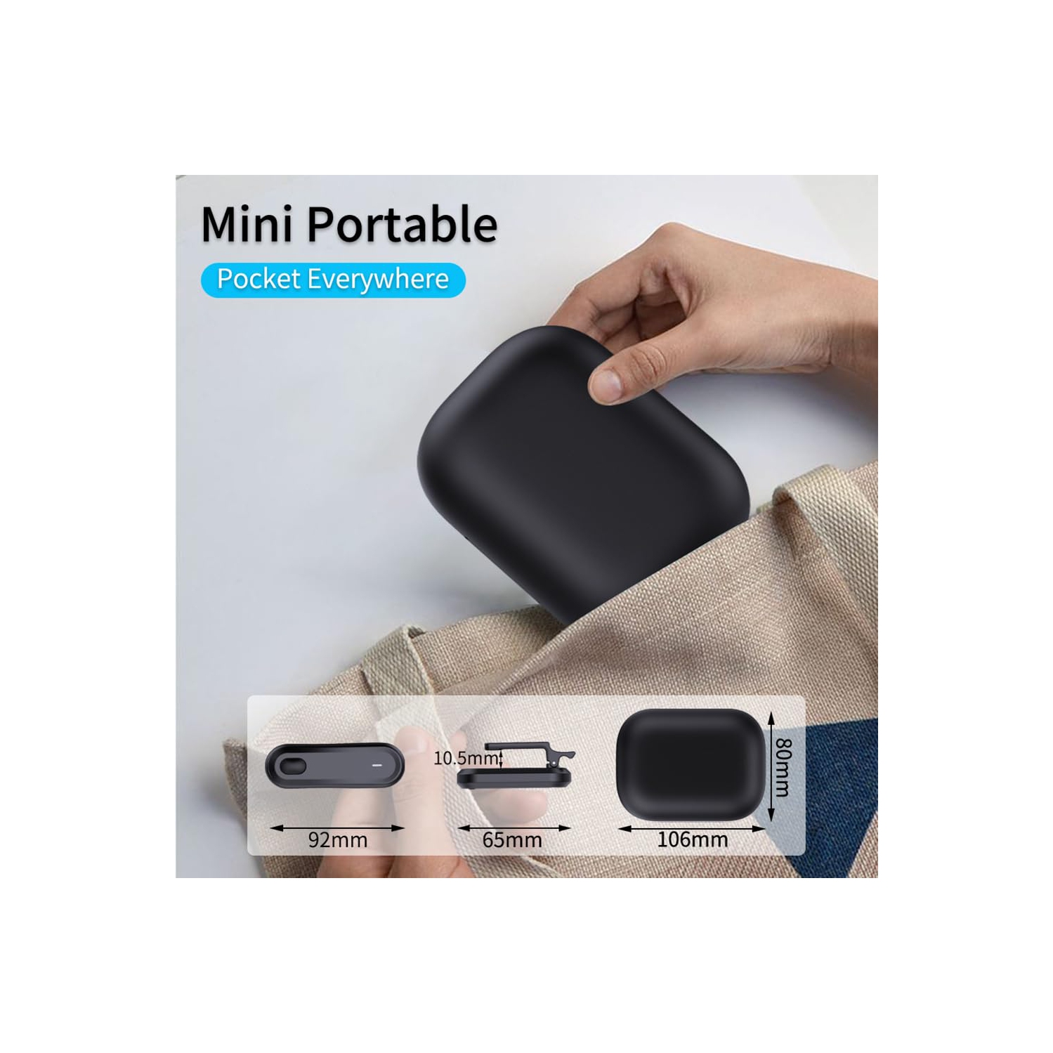 Bluetooth Kindle Page Turner Remote Control, TikTok Remote Control With Digital Display Charging Box for Kindle, iPad