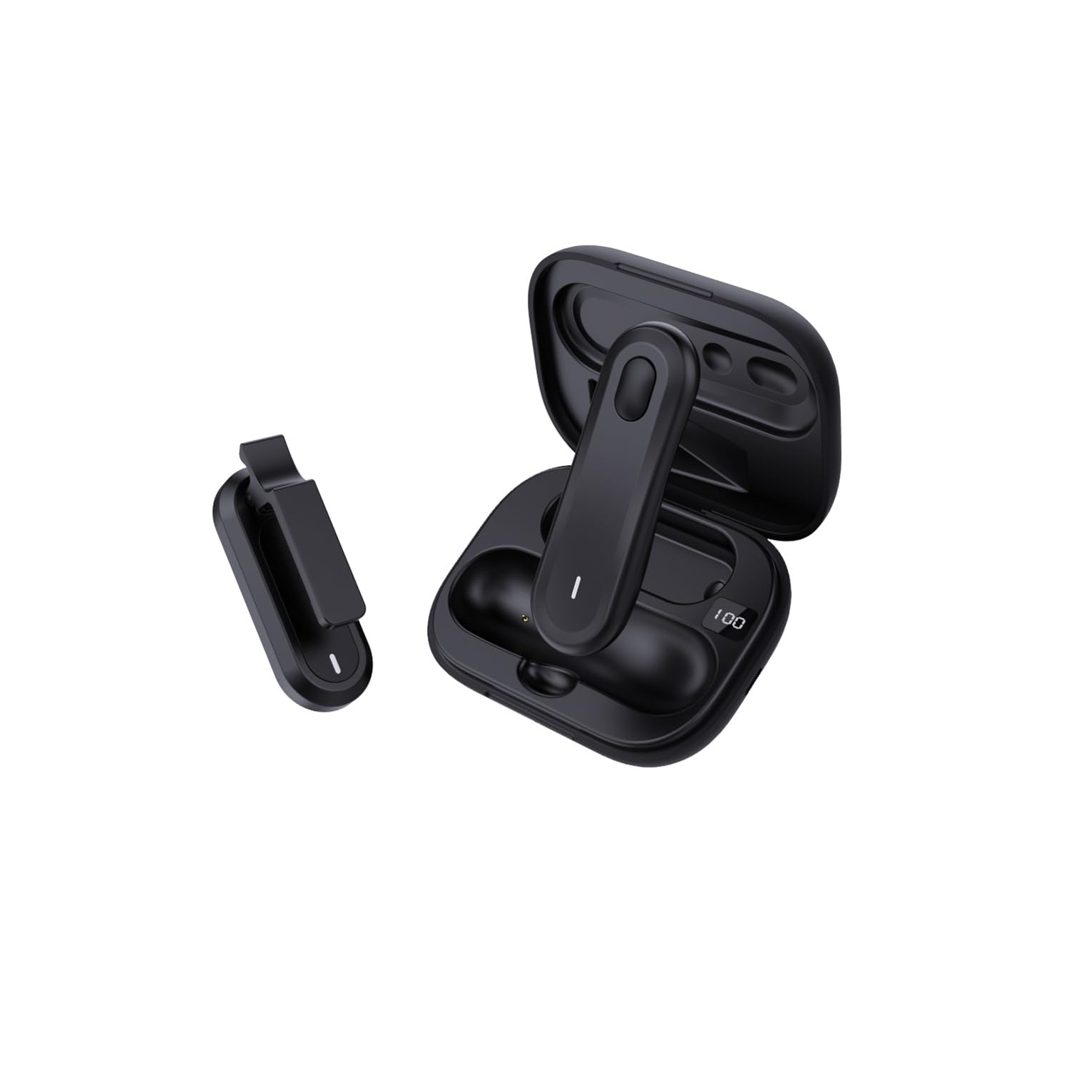 Bluetooth Kindle Page Turner Remote Control, TikTok Remote Control With Digital Display Charging Box for Kindle, iPad