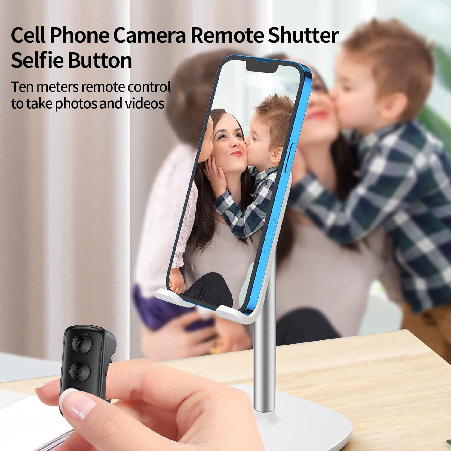 TikTok Remote Control Bluetooth Shutter Remote Control Ring Suitable for Android and Apple Phones