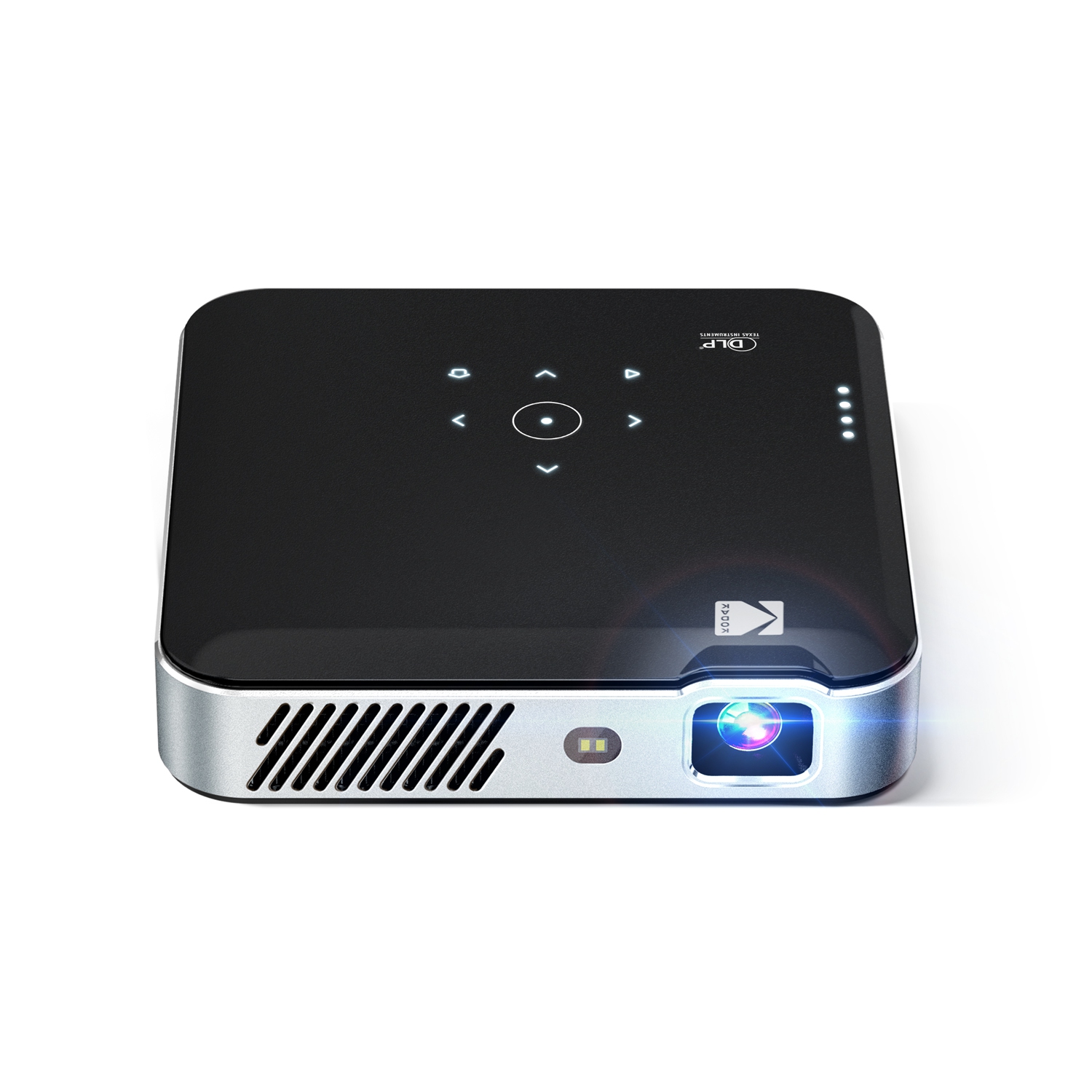 Kodak Luma 500 Full HD Smart Pico Projector with Google TV 11.0, Wi-Fi, Bluetooth, HDMI - Black