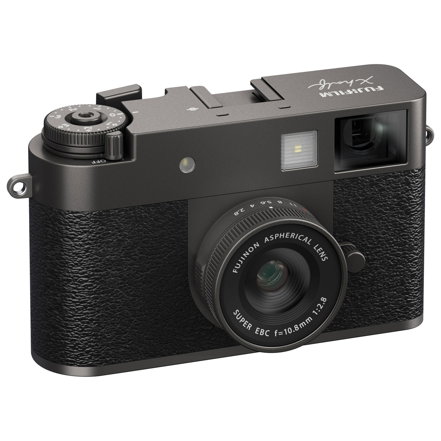 Fujifilm X Half Optical Zoom Digital Camera - Charcoal Silver