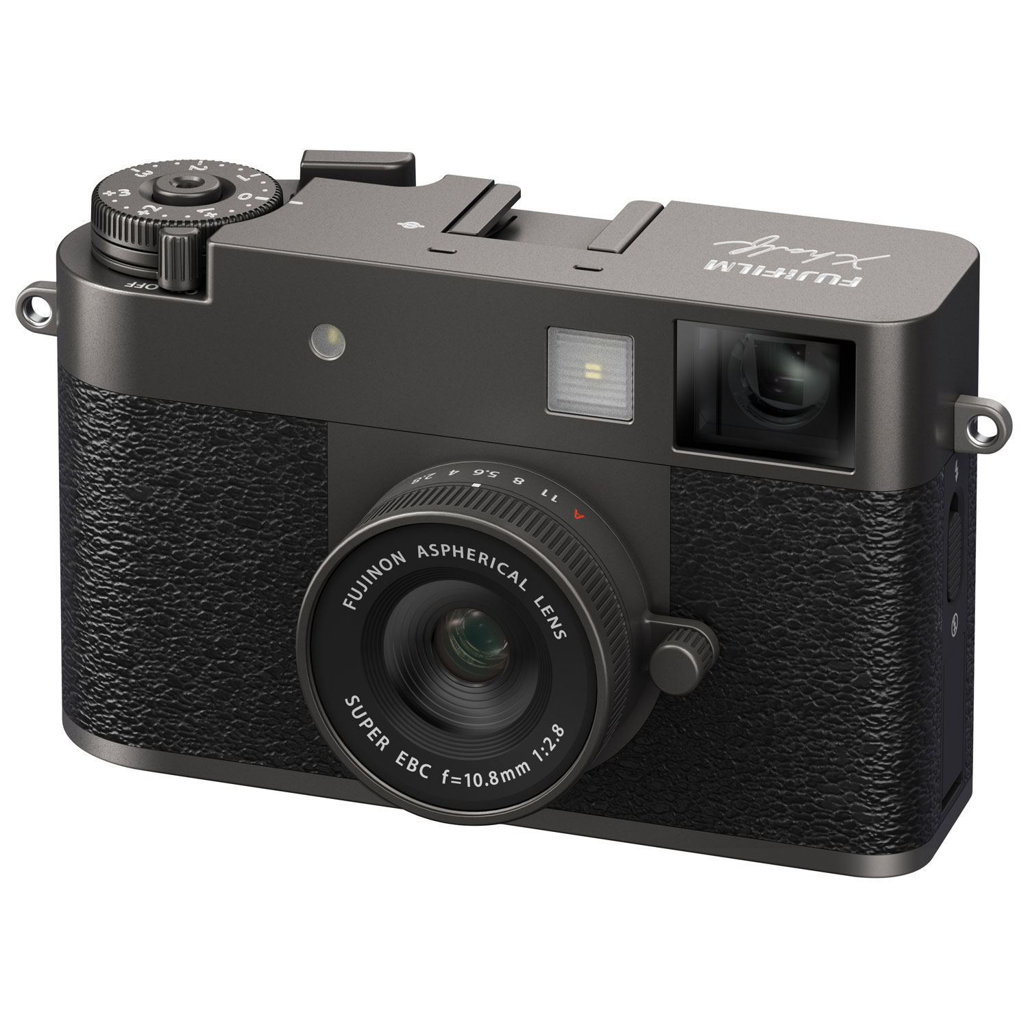 Fujifilm X Half Optical Zoom Digital Camera - Charcoal Silver