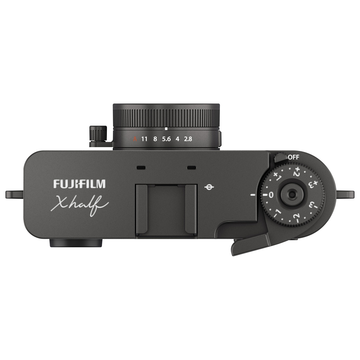Fujifilm X Half Optical Zoom Digital Camera - Charcoal Silver