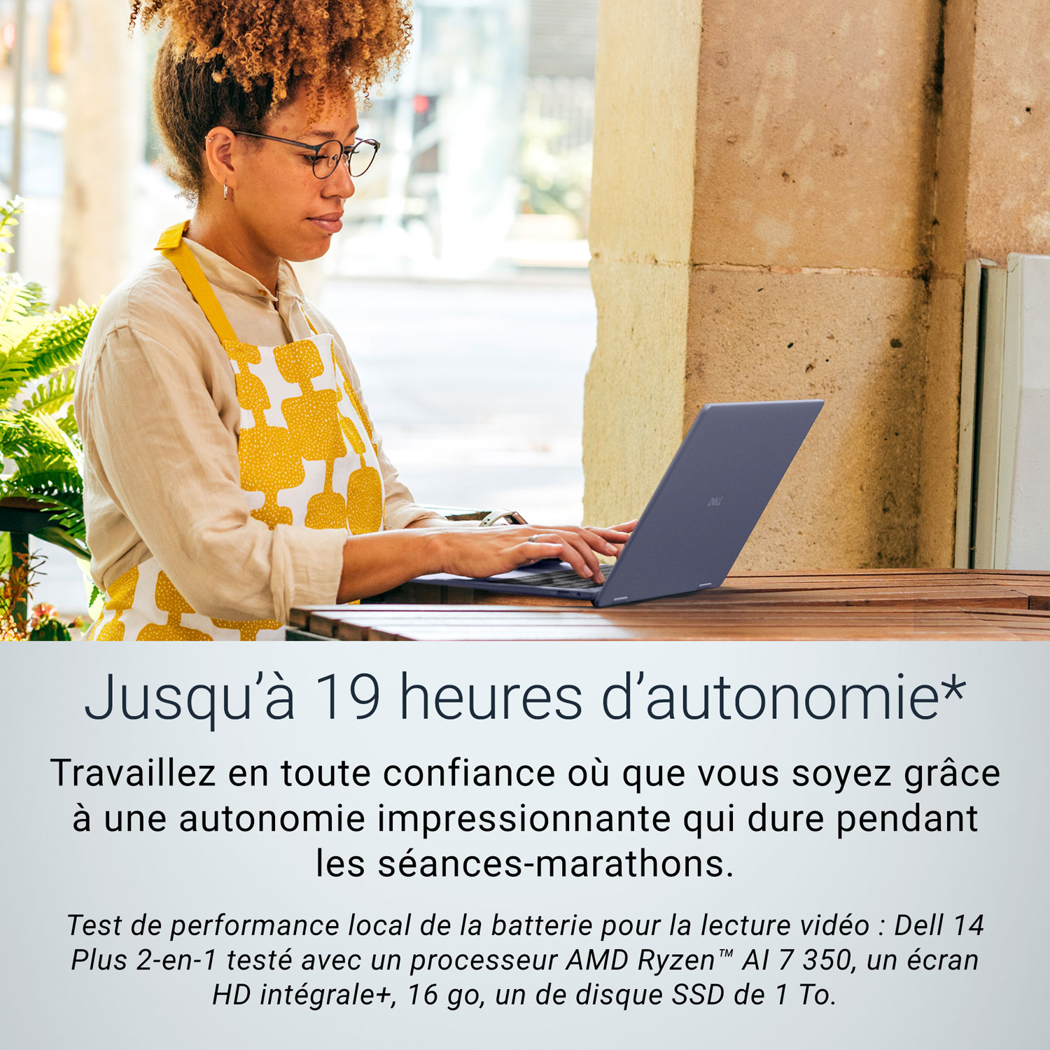 Portable Copilot+ PC à écran tactile 2-en-1 Plus de 14 po de Dell - Bleu minuit