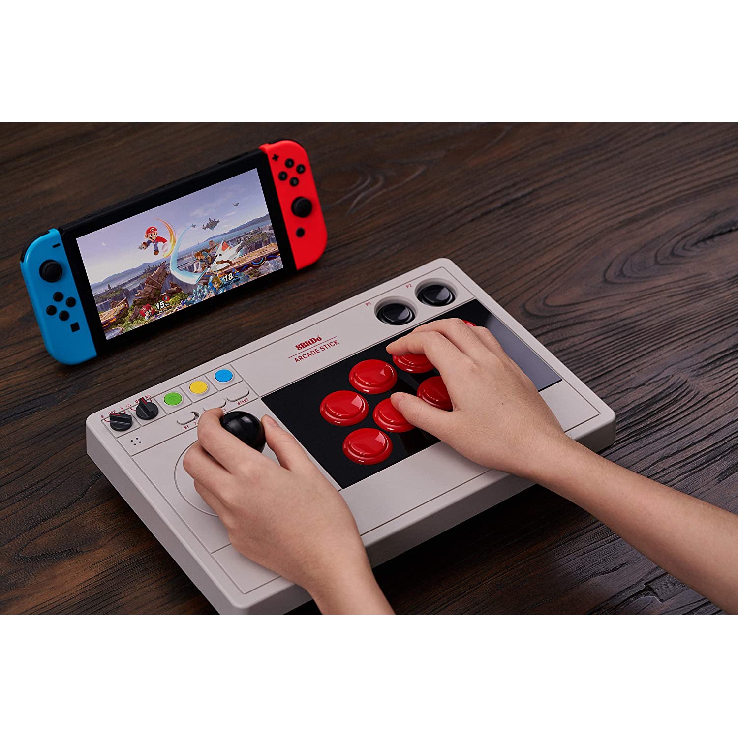 Remis à neuf - Arcade Stick de 8Bitdo pour Switch et Windows
