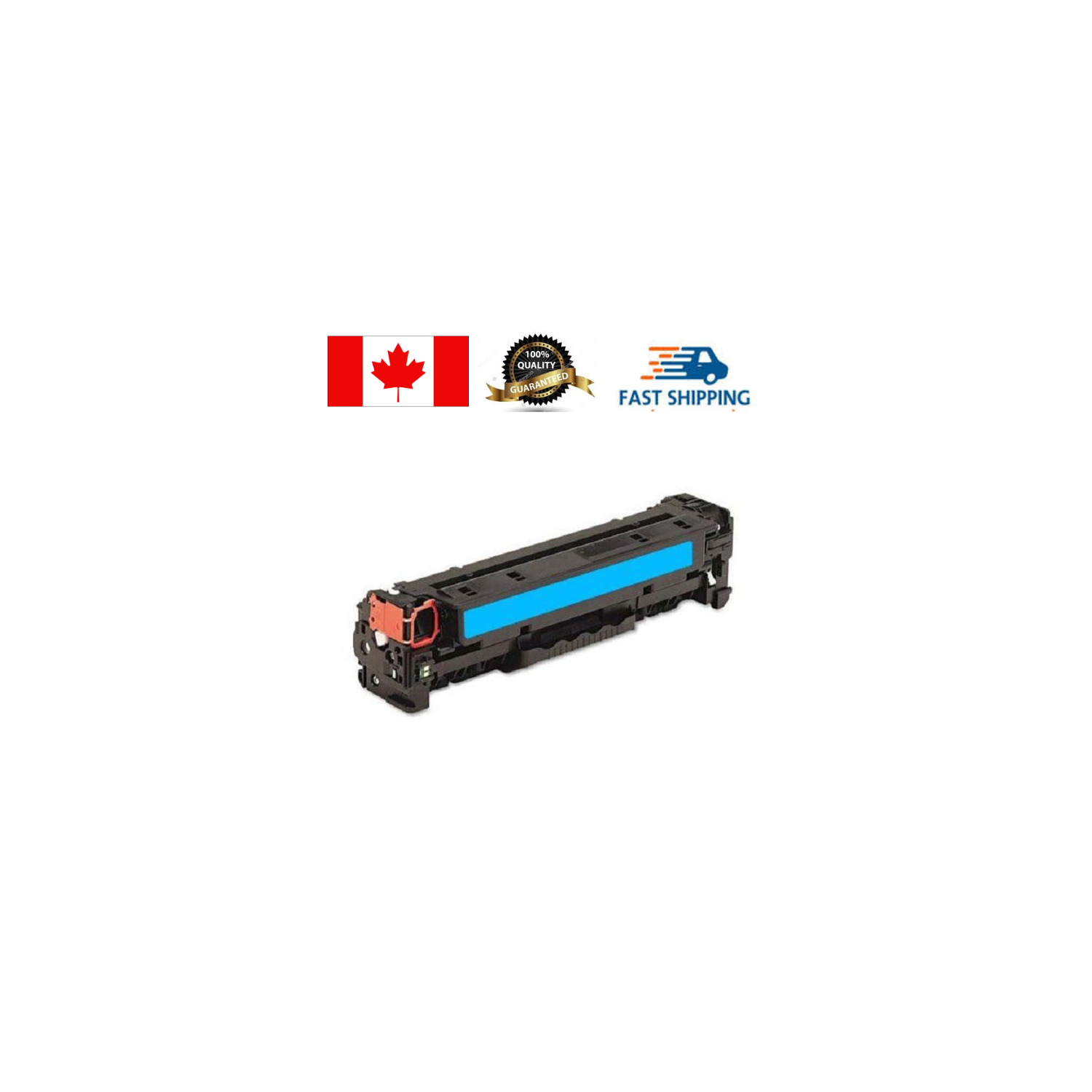 HP 128A Cyan Toner Cartridge, Compatible