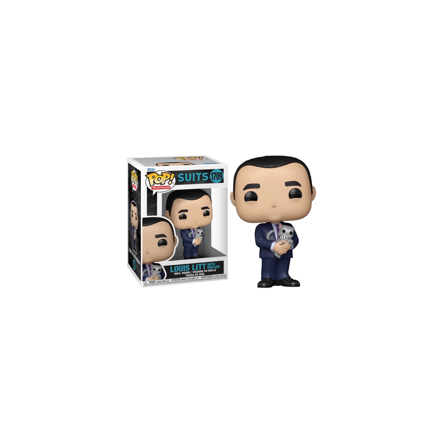 Funko Pop! Television Suits Vinyl Figure Louis Litt with Mikado #1709