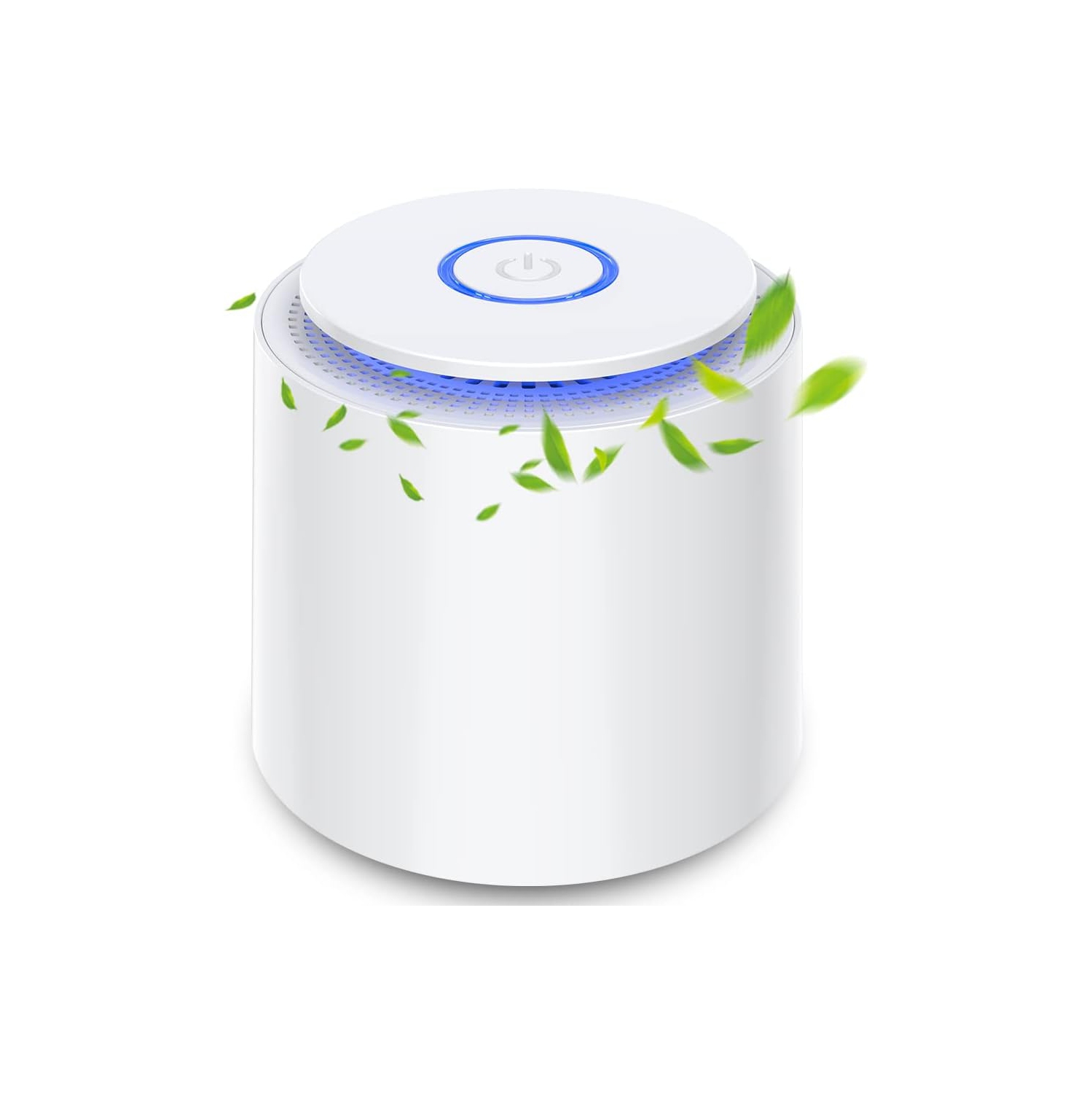 Purificateur d'air pour la maison avec filtres HEPA, purificateurs d'air portatifs à faible bruit, purificateur d'air rechargeable USB pour le bureau