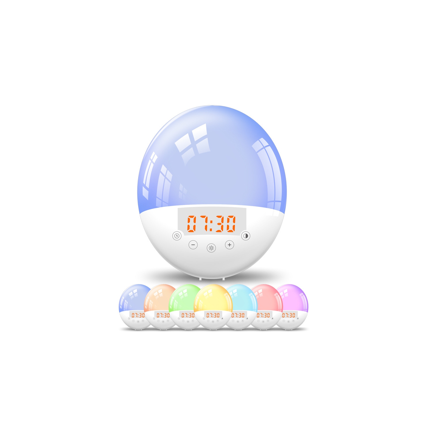 Réveille-matin numérique avec radio Sunrise Alarm