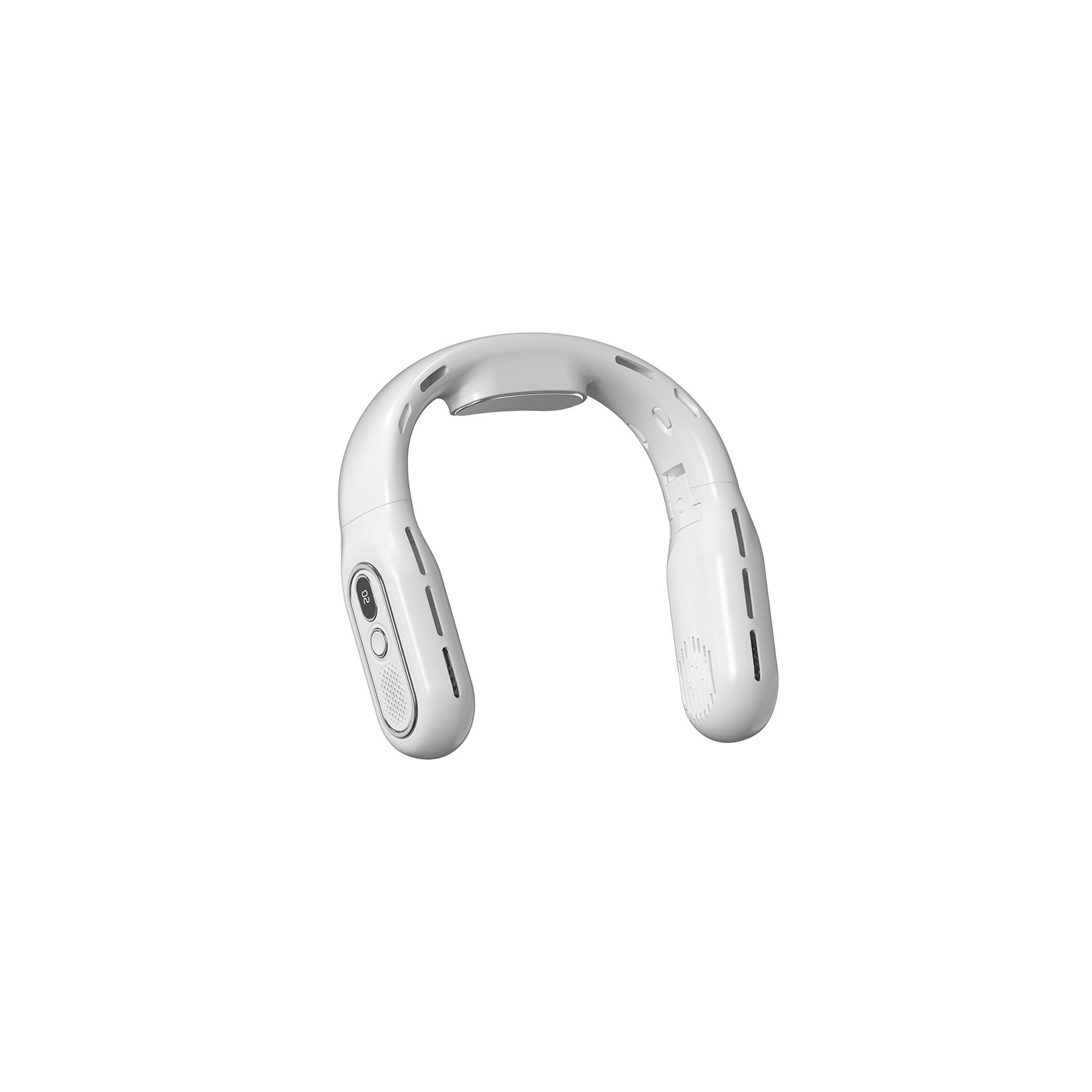 Universal Neck Fan Bladeless Foldable, Portable Personal Quiet Cooling Fan, Bladeless Camping Fan Neck Air Conditioner, Sports Small Cooler