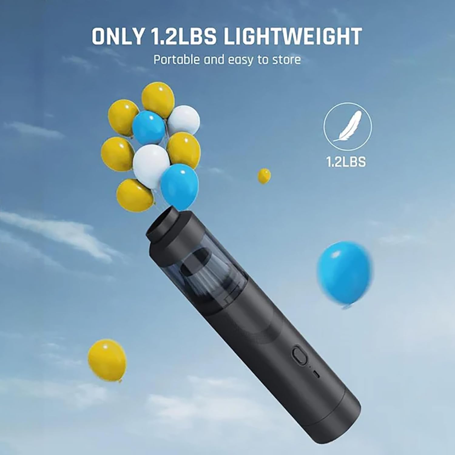 Car vacuum cleaner Car handheld brushless vacuum cleaner Car wireless dust collector Pet hair remover White brushless motor Luxury floor brush +