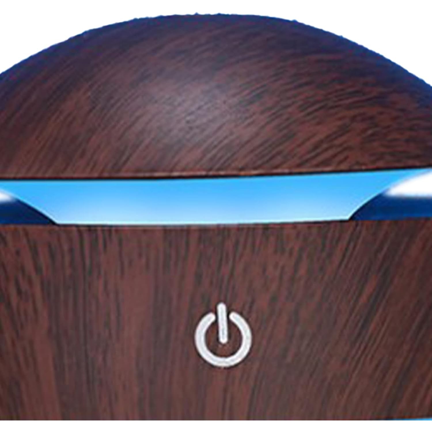 Wood Grain Humidifier, Portable Humidifier, Compact Portable 5V 2W USB Humidifier for Bedroom Living Room Office Car, Wood Grain Color