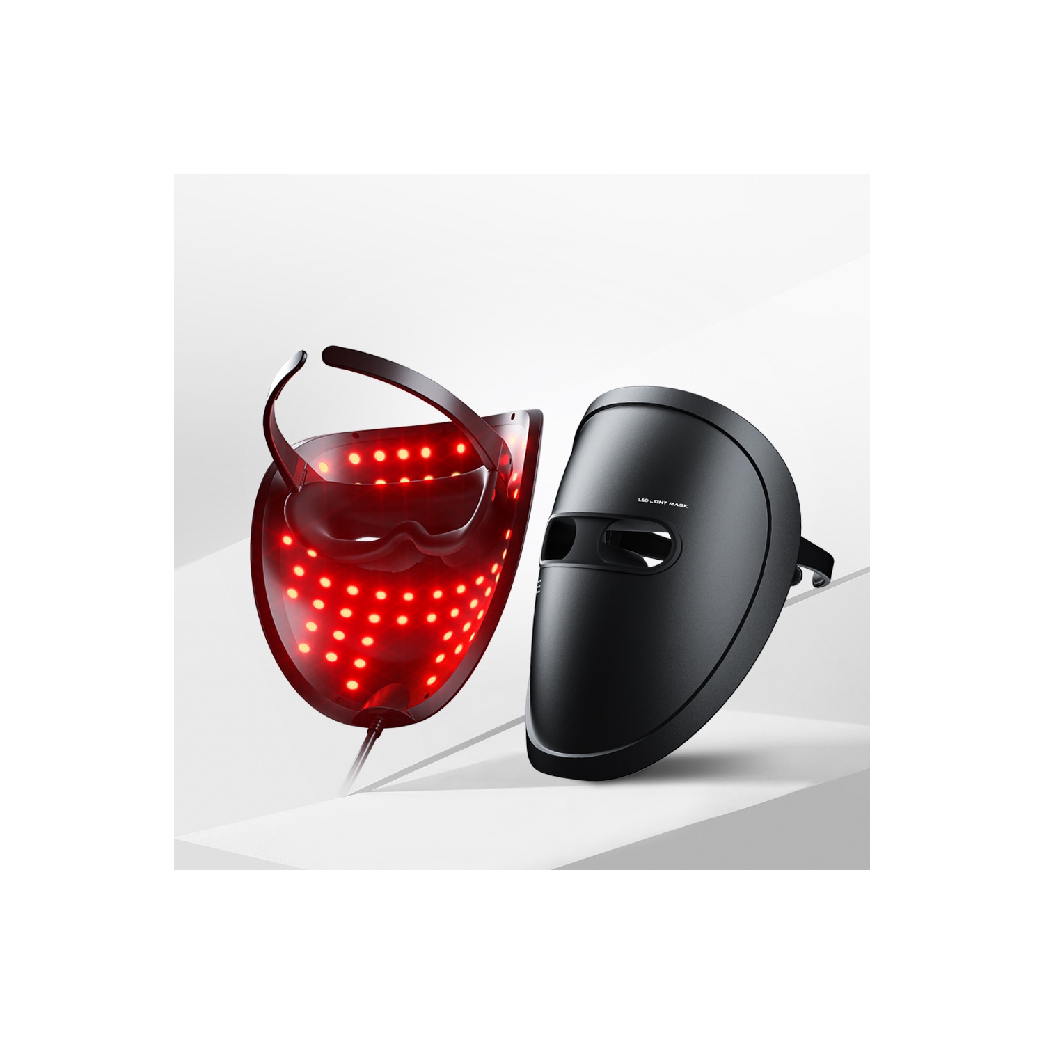 LED Light Facial Mask,7 Colors Light Therapy Mask,Photon LED Face Mask Light,Red Light Therapy Mask for Facial Skin Care