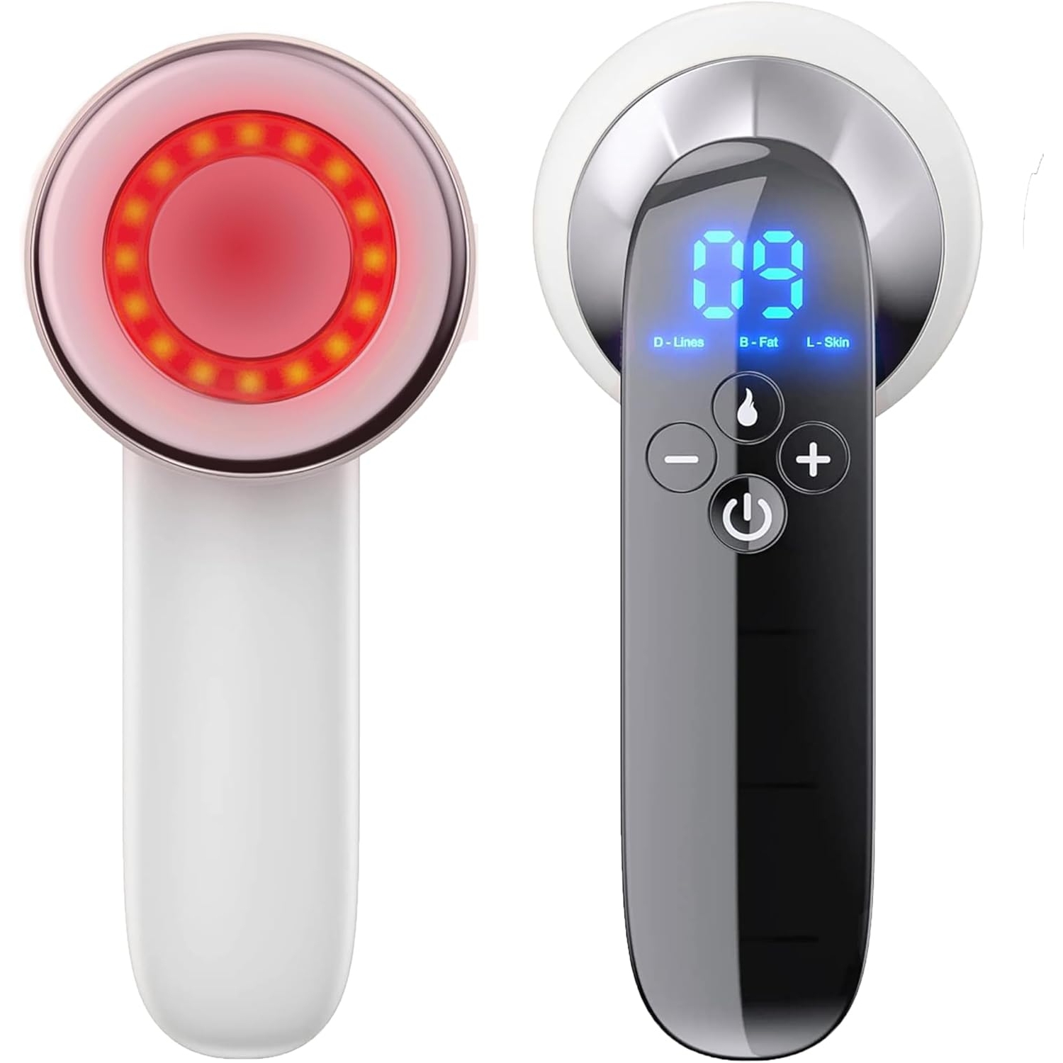 Body Fat-pushing Machine Infrared Fat-burning Massager EMS Micro-current RF Massage Machine for Belly Waist Arm Leg