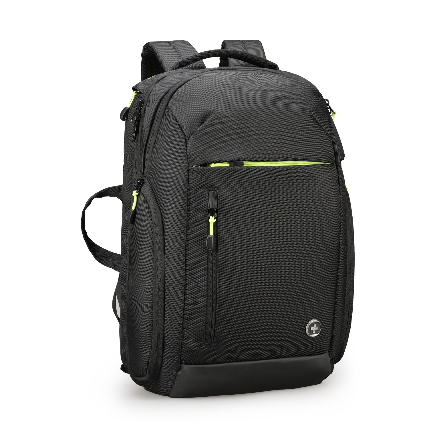 Swissdigital Java Bag Backpack – 17" Laptop, USB Charging, RFID Protection, Extra Large Capacity, Anti-Theft, SDD Finder