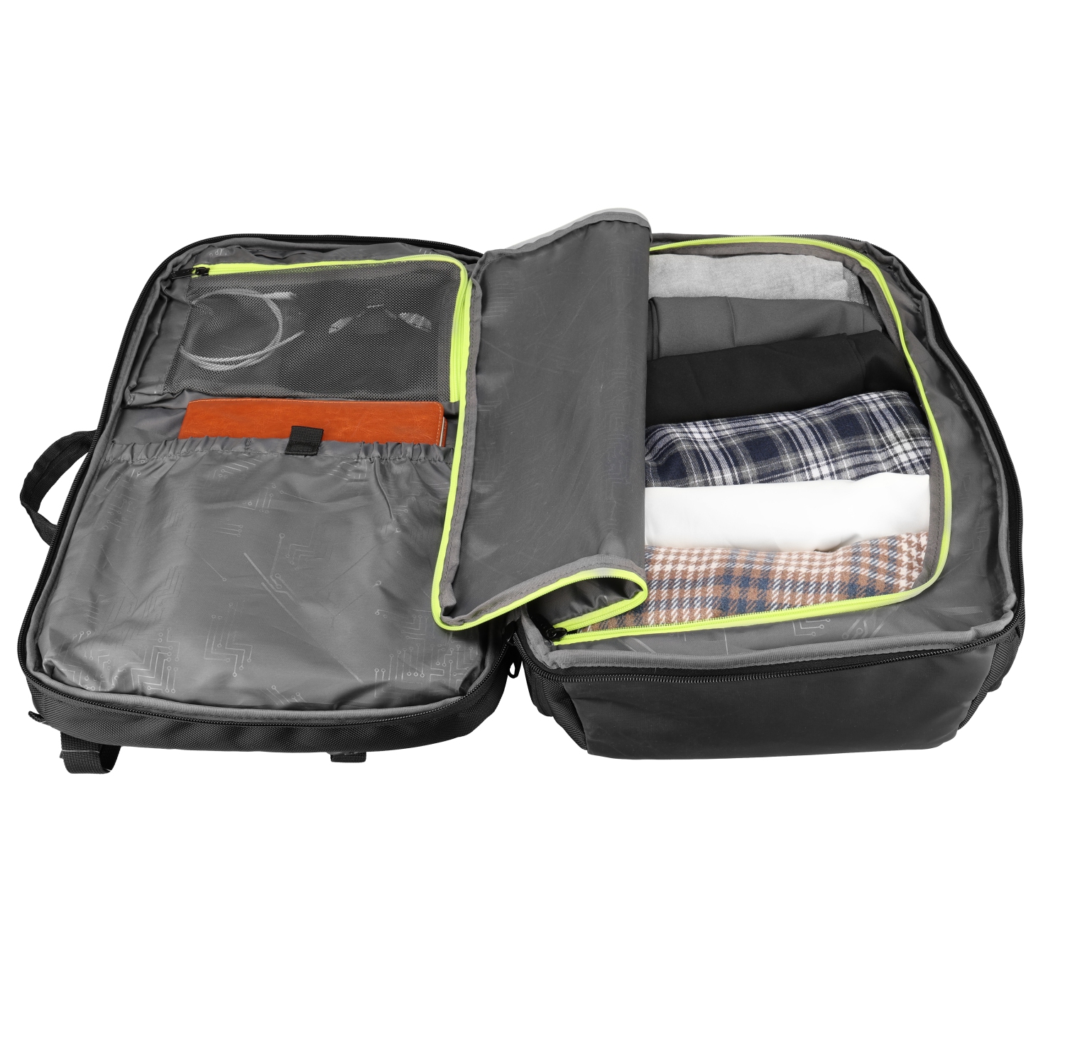 Swissdigital Java Bag Backpack – 17" Laptop, USB Charging, RFID Protection, Extra Large Capacity, Anti-Theft, SDD Finder